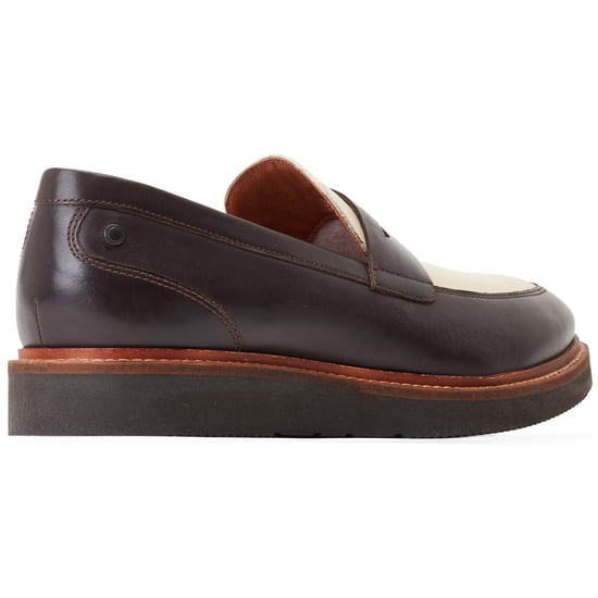 Base London Sid Leder Heren Bruin/Beige Loafers - Image 2