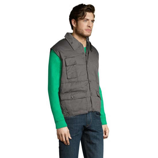 SOLS Unisex Equinox Pro Gilet voor volwassenen (Donkergrijs) - Image 3
