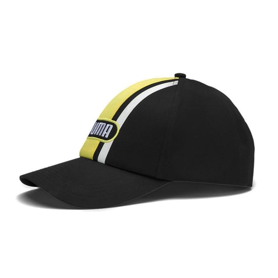 Puma Archive 97 Adjustable Black Yellow Unisex Cap 022564 01