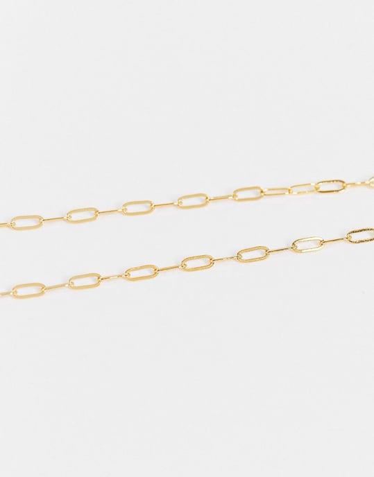 Topshop 14k gold plated J initial pandant necklace