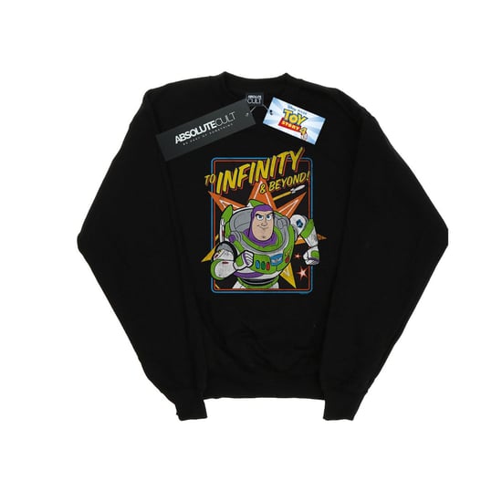 Disney Heren Toy Story 4 Buzz To Infinity Sweatshirt (Zwart) - Image 1