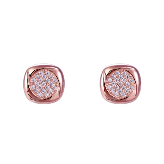 Orphelia 'Amalia' Women's 925 Sterling Silver Set: Necklace + Earrings + Ring - Rose SET-7442