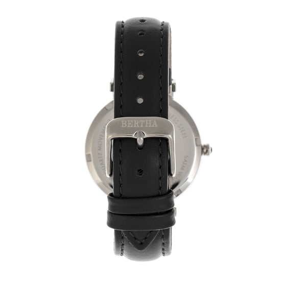 Bertha Emily Moeder-van-Parels Leren Band Horloge - Image 2