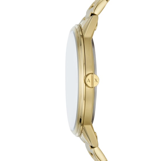 Armani Exchange Cayde Men's Gold Watch AX7144SET