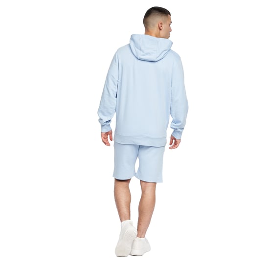 Crosshatch Mens Emmson Hoodie (Light Blue) - Image 2