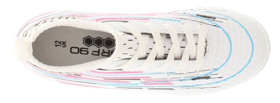 Turf 90 Boys Trainers Football Astro Turf Boots Scott Elasticated white