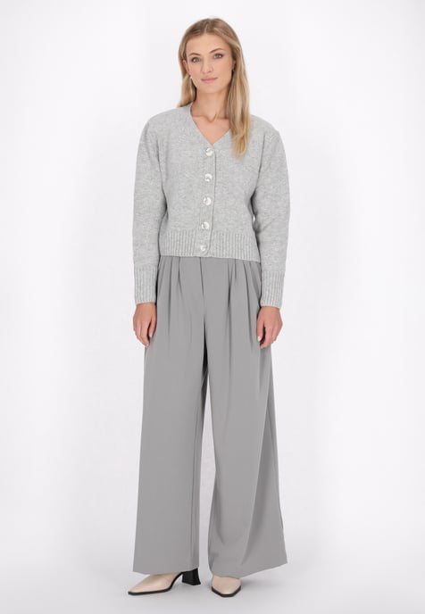 Dreimaster Vest Dames grijs melange - Image 2