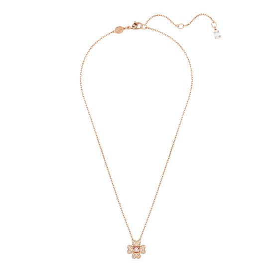 Swarovski 'Idyllia' Dames Gouden Geplateerde Metalen Ketting - Roze 5674211 - Image 2