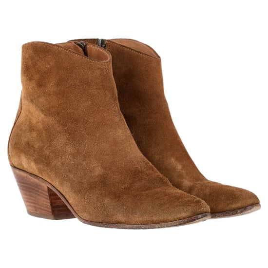 Isabel Marant Dacken Ankle Boots in Brown Suede - Image 4