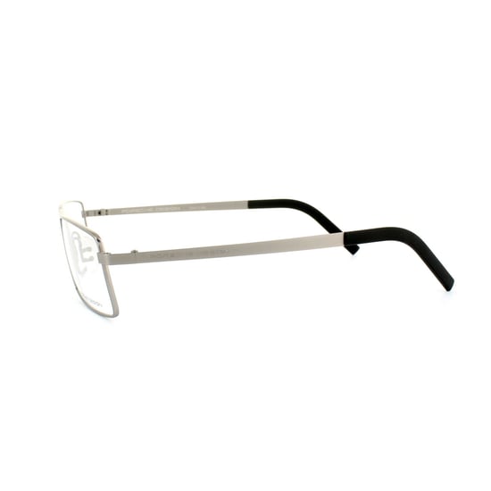 Porsche Design Rectangular Light Gun Mens  Glasses Frames