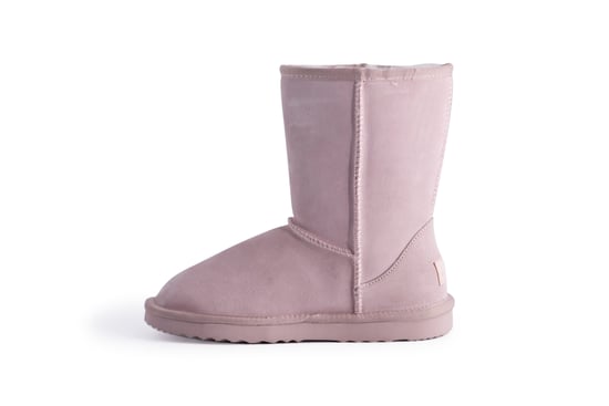 Aus Wooli "Cronulla" Australia Mid Calf Sheepskin Boot, Pale Pink