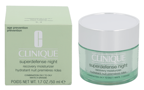 Clinique Superdefense Night Recovery Moisturizer for Combination Oily to Oily Skin / - Image 3