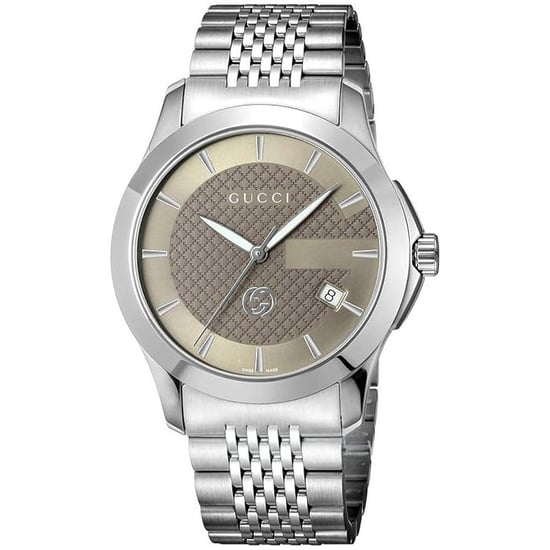 Gucci YA1264107 G-Timeless Brown Dial Men's Watch