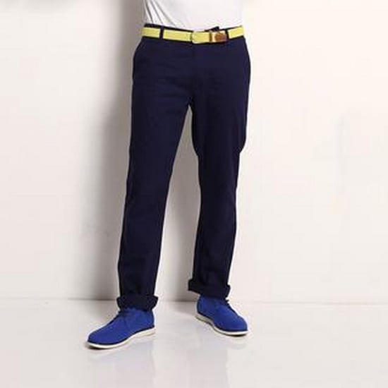 Asquith & Fox Mens Classic Casual Chinos/Trousers (Navy) - Image 2