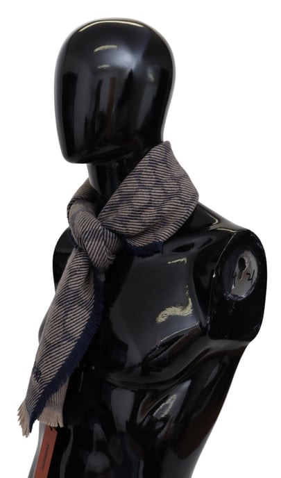 Missoni Heren Multicolor Gedessineerde Cashmere Unisex Wrap Sjaal - Image 2
