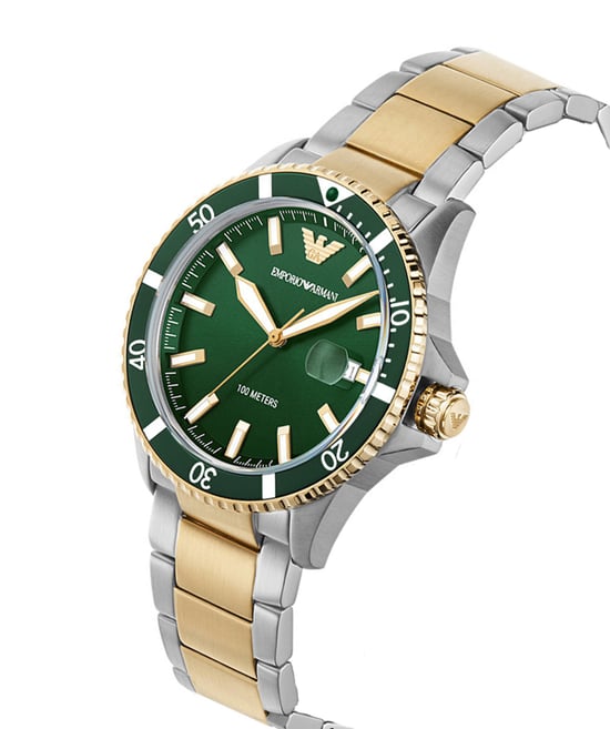 Emporio Armani Diver Heren Horloge Multi AR80063SET - Image 3
