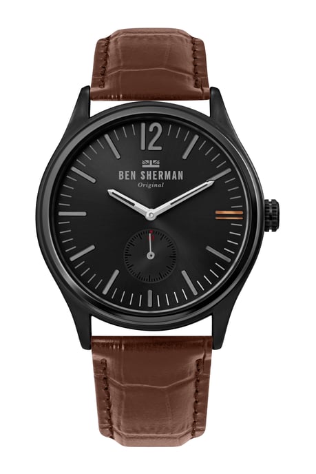 Ben Sherman Herenhorloge Kwarts Grijs - Image 1