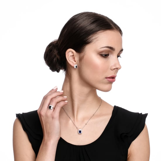 Orphelia 'Jackie' Dames 925 Sterling Zilveren Oorbellen - Zilver ZO-7237/SA - Image 5
