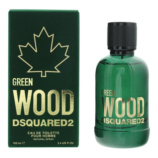 Dsquared2 Green Wood Pour Homme Eau de Toilette 100ml Spray - Image 1