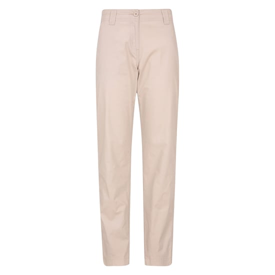 Mountain Warehouse Womens/Ladies Coastal Stretch Long Length Trousers (Beige) - Image 1