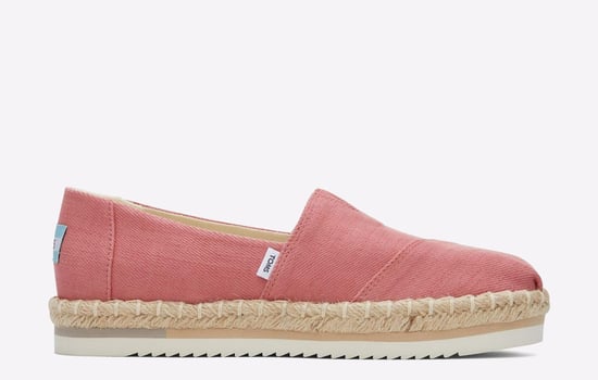 Toms Alpargata Platform Rope Shoes Womens