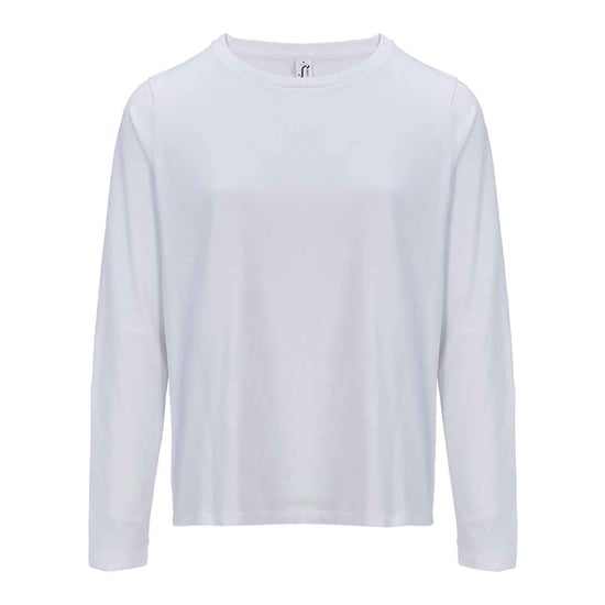 SOLS Dames/Dames Monarch T-shirt met lange mouwen (Wit) - Image 1