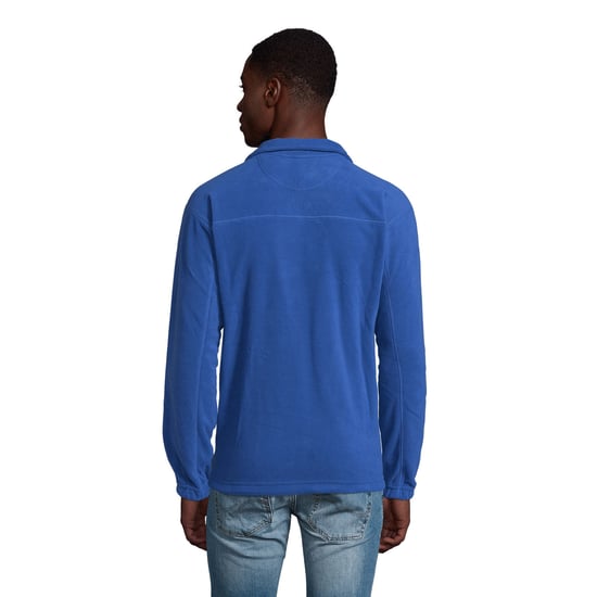 SOLS Volwassen uniseks Ness Half Zip Fleece Top (Koningsblauw) - Image 2