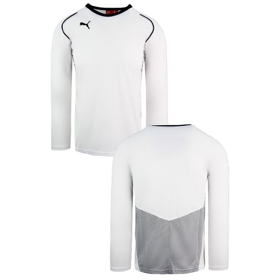 Puma V5.08 Long Sleeve V-Neck White Mens Football Top 700472 04M
