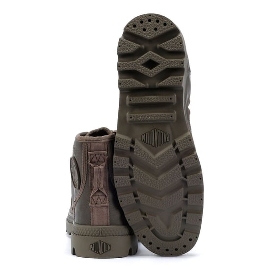 Palladium Pampa Hi Wax Major Brown Boots - Image 4