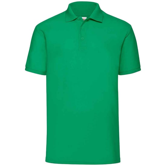 Fruit of the Loom Heren 65/35 Poloshirt (Kelly Groen) - Image 1