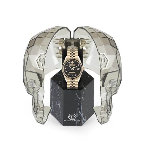 Philipp Plein Date Superlative Women's Gold Watch PWYAA0923