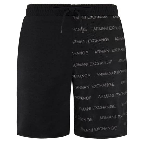Armani Exchange Mens Black/Grey Shorts - Image 1