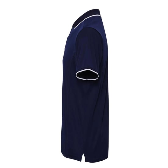 Premier Heren Coolchecker Contrast Pique Poloshirt (Marine / Wit) - Image 3