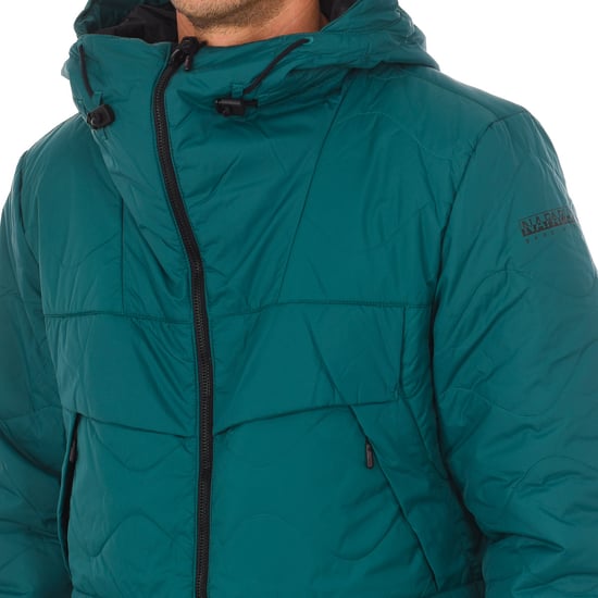 Padded jacket with hood NP0A4FM2 men