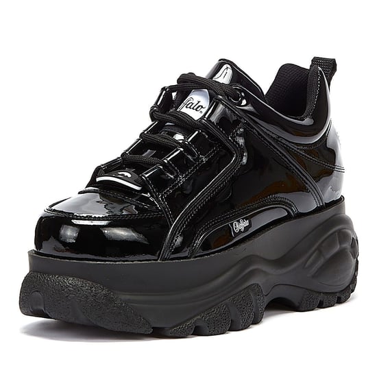 Buffalo London 2.0 Patent Vrouw Zwarte Trainers - Image 3