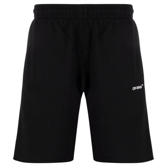 Off-White Caravaggio Diag Sweatshort Black