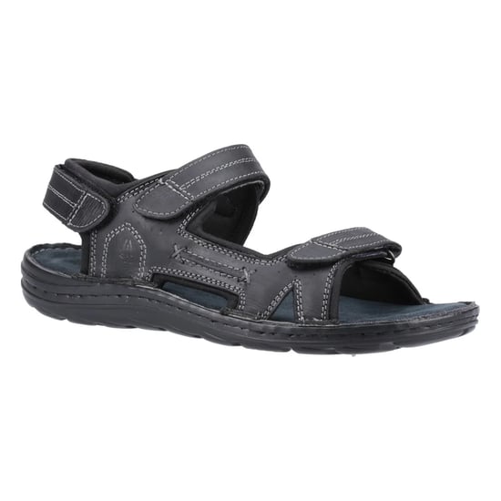 Hush Puppies Heren Alistair Leren Sandalen (Zwart) - Image 4