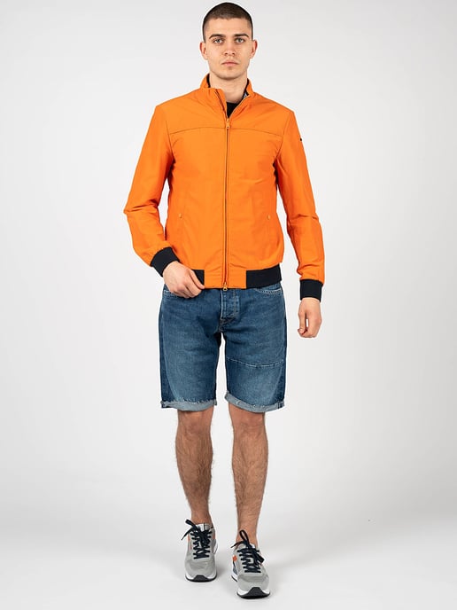 Geox Jacket Vincit Bomber Men's Orange - Image 2