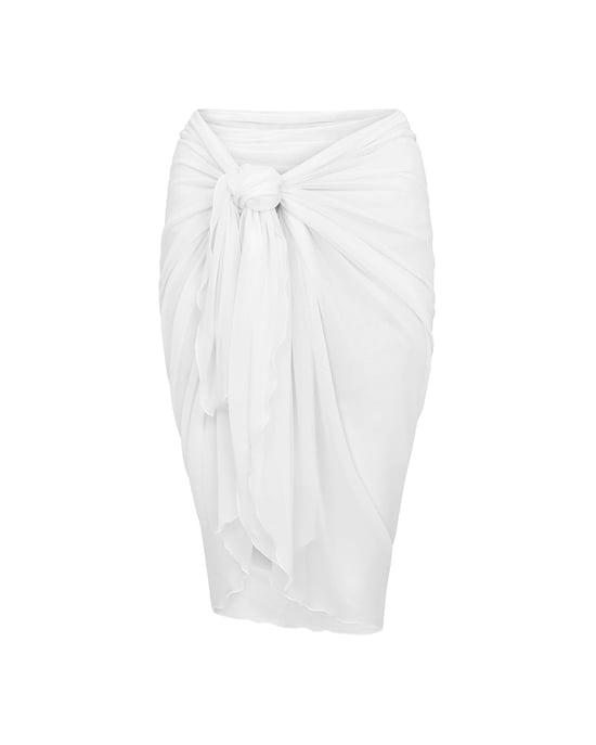 White Mesh Sarong