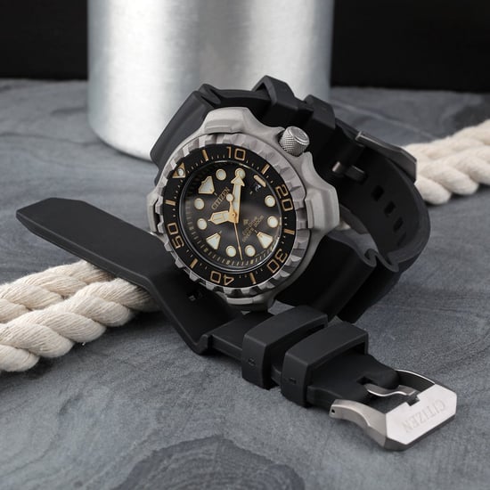 Citizen Promaster Marine Heren Horloge Zwart BN0220-16E - Image 6