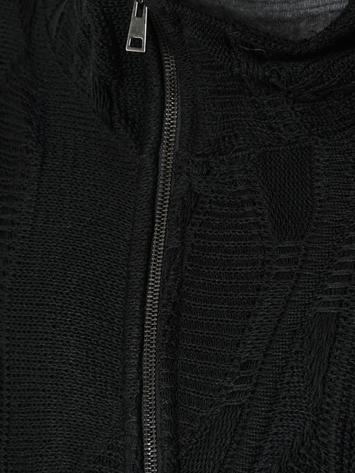 La Haine Inside Us Pullover Full Zip Men's Black - Image 5