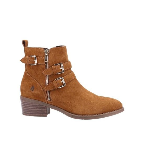 Hush Puppies Womens/Ladies Jenna Leather Ankle Boots (Tan) - Image 3