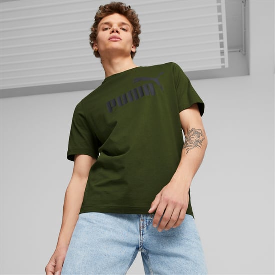 PUMA Heren Essentials Logo T-shirt - Image 1
