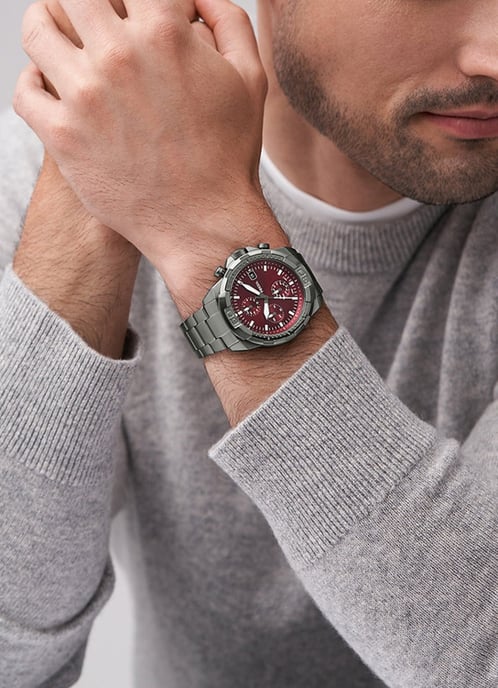 Fossil Bronson Men's Grey Watch FS6017