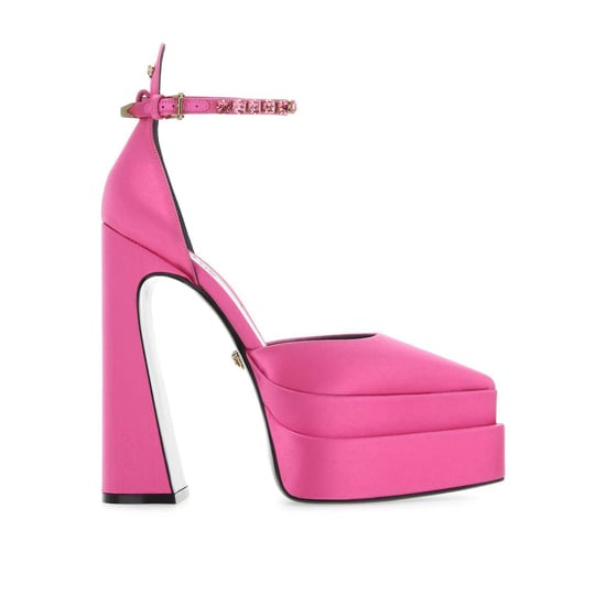 Versace Silk Satin Pumps - Image 1