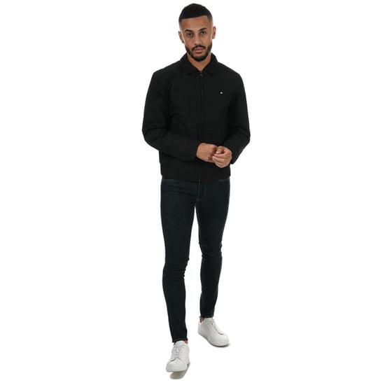 Men's Tommy Hilfiger Collard Ivy Jacket in Black - Image 3