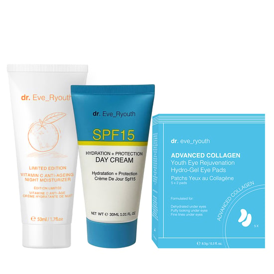 Vitamin C Night Moisturizer (Limited Edition) + Youth Eye Rejuvenation Hydro-gel Eye Pads
  + SPF15 Hydration + Protection dagkräm 30 ml - Image 1