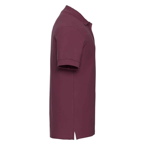 Russell Heren Ultimate Piqué Katoen Poloshirt (Bourgondië) - Image 3