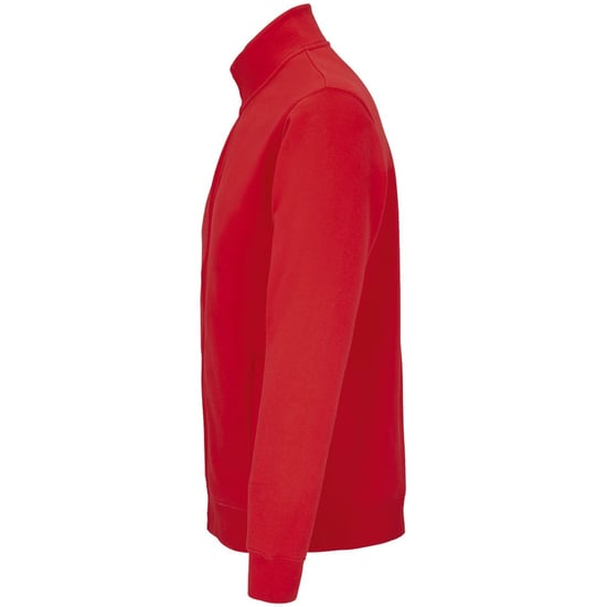 SOLS Unisex Cooper Sweat Jacket met volledige rits voor volwassenen (Helder rood) - Image 3
