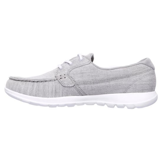 Skechers Go Walk Lite Slip On Women's Shoes In Grey